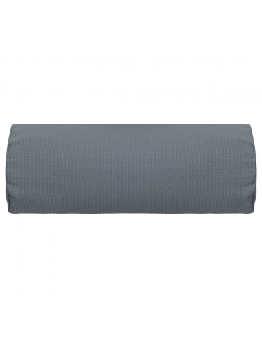 Poggiatesta per Sdraio Grigio 40x7,5x15 cm in Textilene