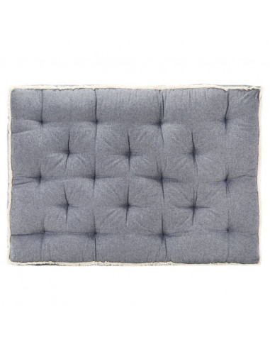 Cuscino per Divano in Pallet Blu 120x80x10 cm