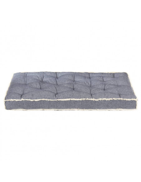 Cuscino per Divano in Pallet Blu 120x80x10 cm