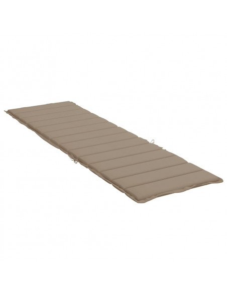 Cuscino per Lettino Tortora 200x70x3 cm in Tessuto Oxford