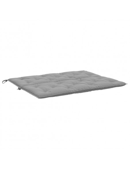 Cuscini Panca da Giardino 2pz Grigi 120x50x7 cm Tessuto Oxford