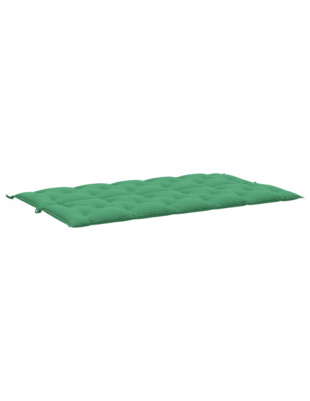 Cuscini Panca da Giardino 2pz Verdi 180x50x7cm Tessuto Oxford