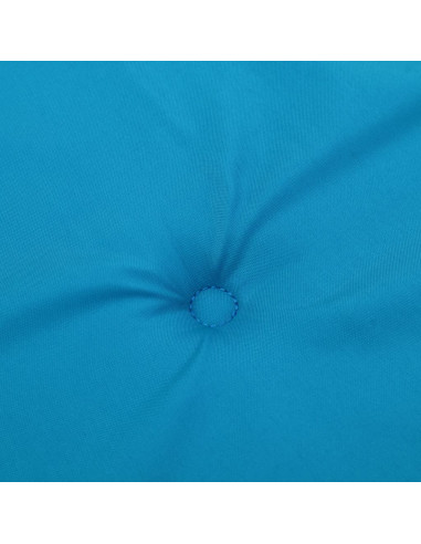 Cuscino per Panca Blu 100x50x3 cm in Tessuto Oxford