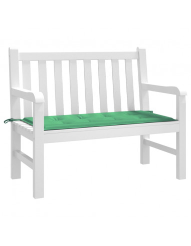 Cuscino per Panca Verde 100x50x3 cm in Tessuto Oxford