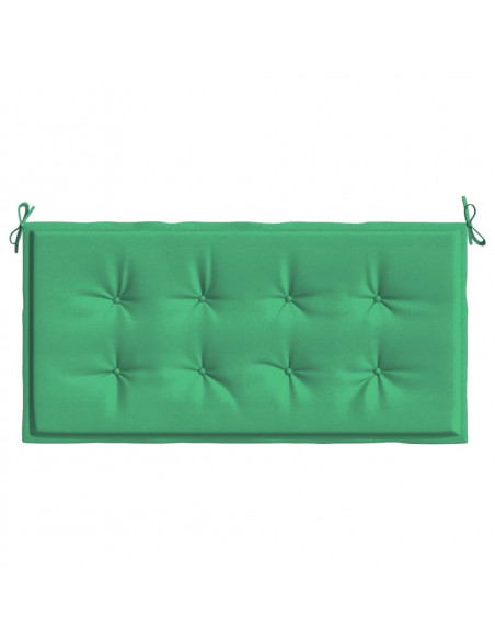 Cuscino per Panca Verde 100x50x3 cm in Tessuto Oxford