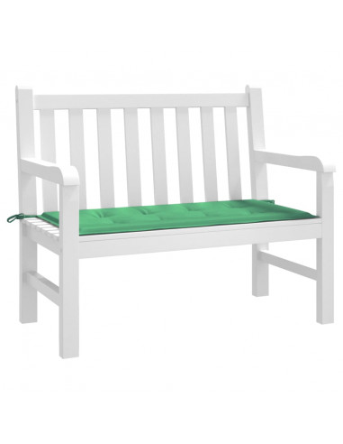 Cuscino per Panca Verde 120x50x3 cm in Tessuto Oxford