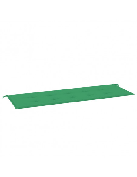 Cuscino per Panca Verde 150x50x3 cm in Tessuto Oxford