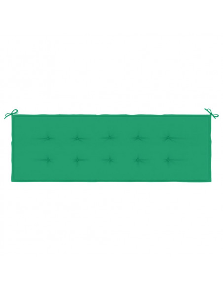 Cuscino per Panca Verde 150x50x3 cm in Tessuto Oxford
