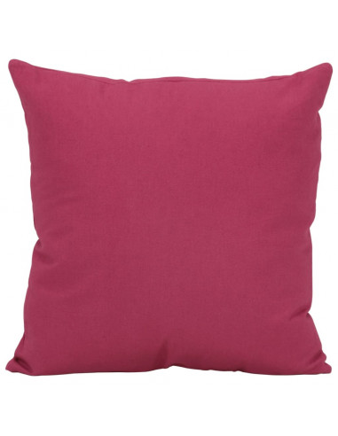 Set di Cuscini 7 pz in Tessuto Rosa