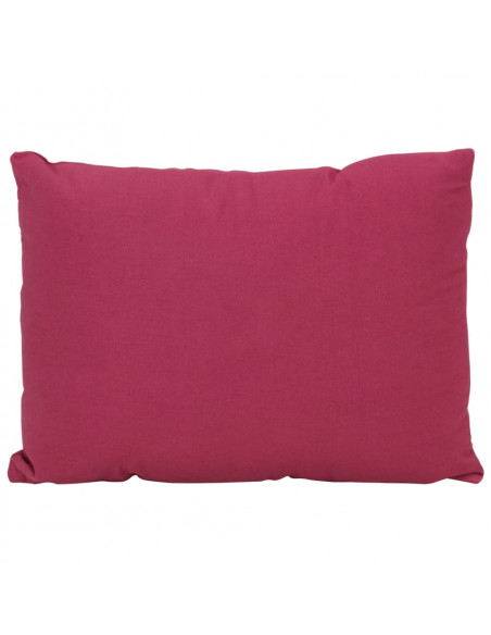 Set di Cuscini 7 pz in Tessuto Rosa