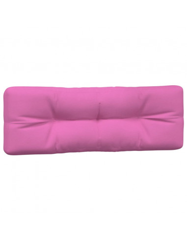 Cuscini per Pallet 2 pz Rosa in Tessuto