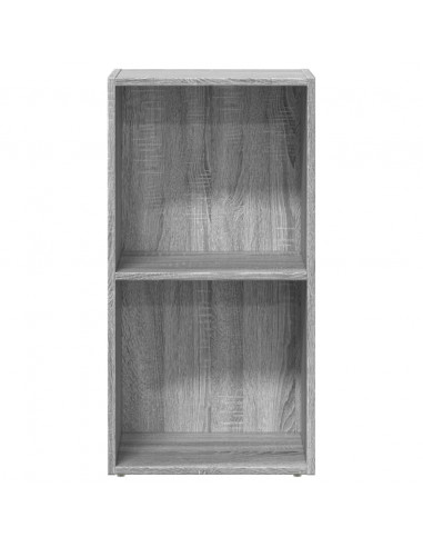 Libreria Grigio Sonoma 40x30x77 cm in Legno Multistrato