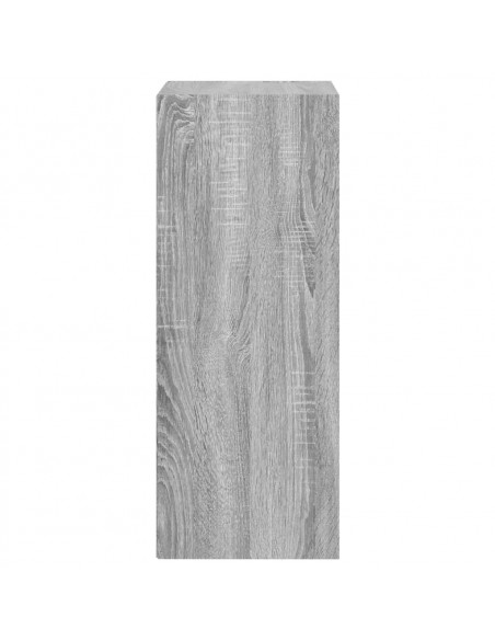 Libreria Grigio Sonoma 40x30x77 cm in Legno Multistrato