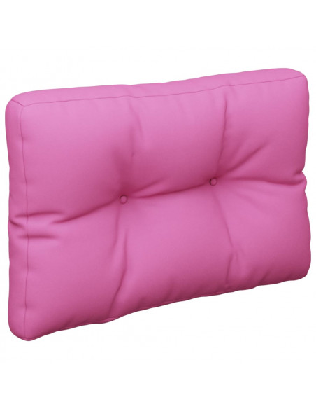 Cuscino per Pallet Rosa 50x40x12 cm Tessuto