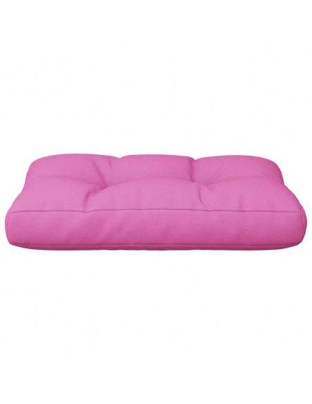 Cuscino per Pallet Rosa 50x40x12 cm Tessuto