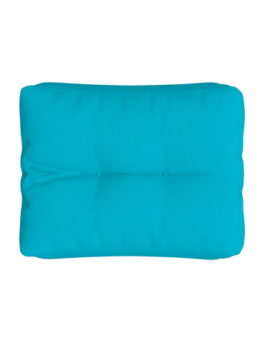 Cuscino per Pallet Turchese 50x40x12 cm Tessuto