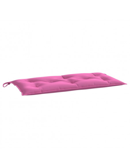 Cuscino per Panca Rosa 100x50x7 cm in Tessuto Oxford