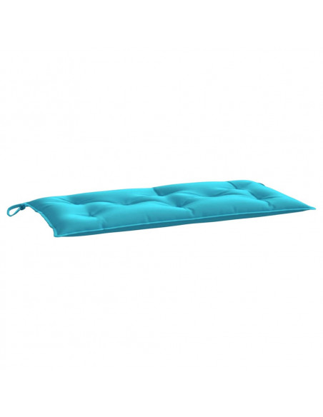 Cuscino per Panca Turchese 100x50x7 cm in Tessuto Oxford