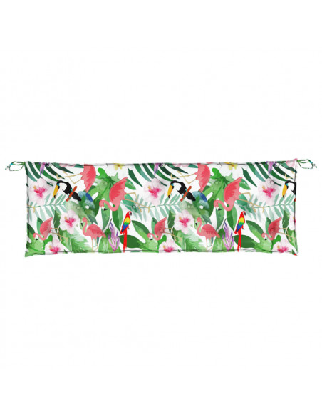 Cuscino per Panca Multicolore 150x50x7 cm Tessuto Oxford