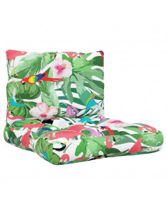 Cuscini per Pallet 2 pz Multicolore in Tessuto Oxford 2