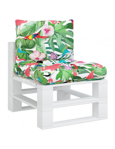 Cuscini per Pallet 2 pz Multicolore in Tessuto Oxford