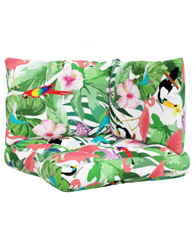 Cuscini per Pallet 3 pz Multicolore in Tessuto Oxford