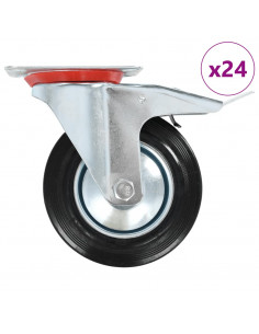 Ruote Girevoli 24 pz 160 mm 2
