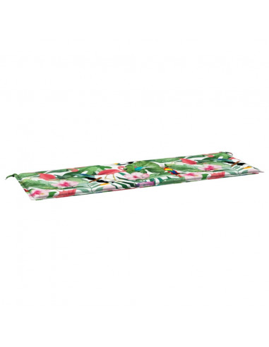 Cuscino Panca Giardino Multicolore 150x50x3cm in Tessuto Oxford