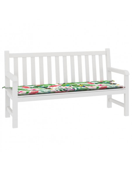 Cuscino Panca Giardino Multicolore 150x50x3cm in Tessuto Oxford
