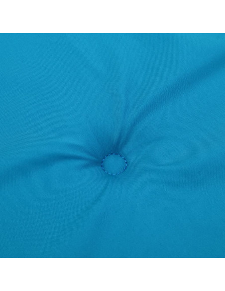 Cuscini per Sedia a Sdraio 2 pz Blu Chiaro in Tessuto Oxford