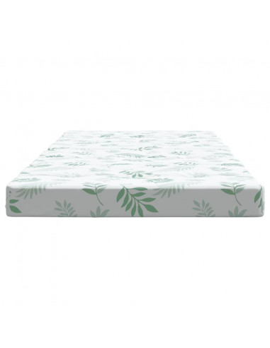 Cuscini per Sedia a Sdraio 2 pz Motivo Foglie in Tessuto Oxford