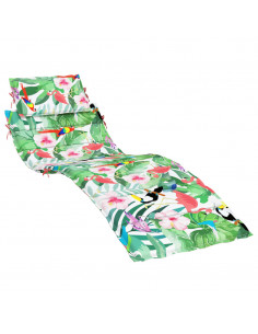 Cuscino per Lettino Multicolore in Tessuto Oxford 2