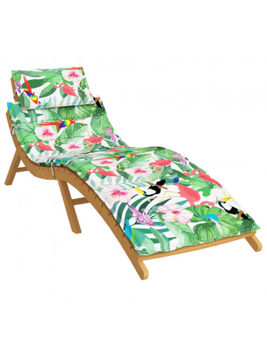 Cuscino per Lettino Multicolore in Tessuto Oxford