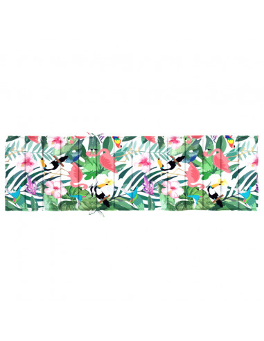 Cuscino per Lettino Multicolore in Tessuto Oxford