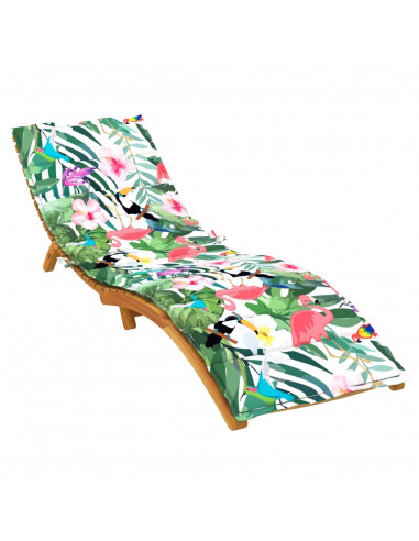 Cuscino per Lettino Multicolore in Tessuto Oxford