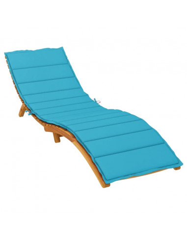 Cuscino per Lettino Turchese in Tessuto Oxford