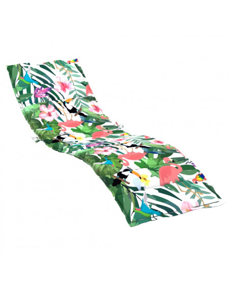 Cuscino per Lettino Multicolore in Tessuto Oxford