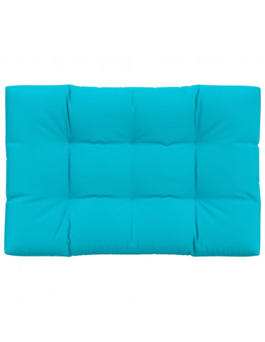 Cuscino per Pallet Turchese 120x80x12 cm in Tessuto