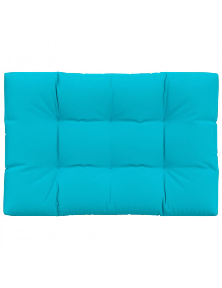 Cuscino per Pallet Turchese 120x80x12 cm in Tessuto
