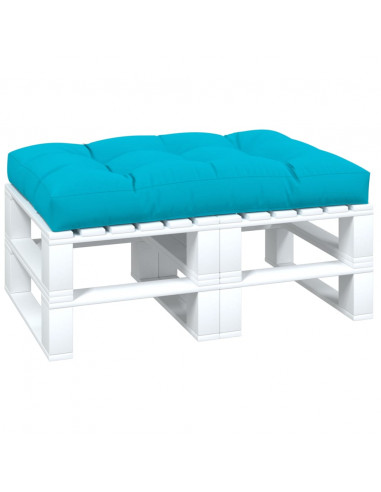 Cuscino per Pallet Turchese 120x80x12 cm in Tessuto