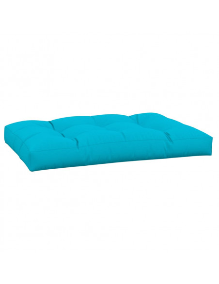 Cuscino per Pallet Turchese 120x80x12 cm in Tessuto