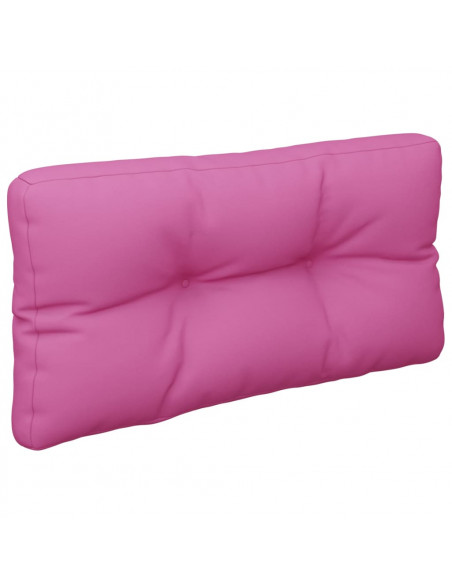 Cuscino per Pallet Rosa 80x40x12 cm in Tessuto