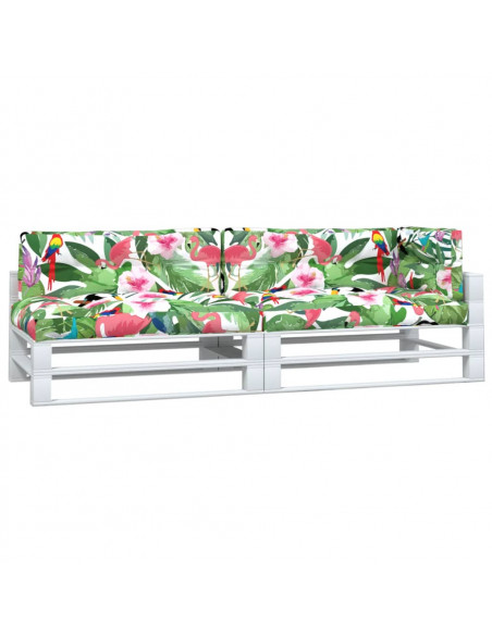 Cuscini per Pallet 5 pz Multicolore in Tessuto