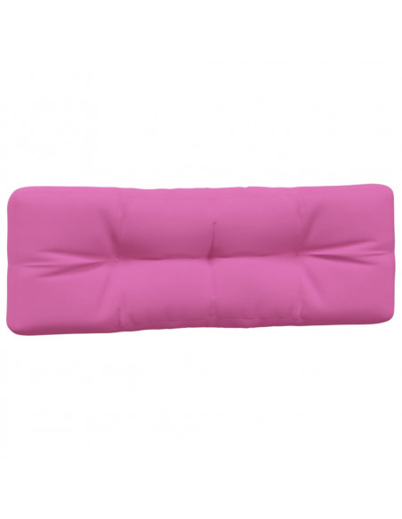 Cuscini per Pallet 5 pz Rosa in Tessuto