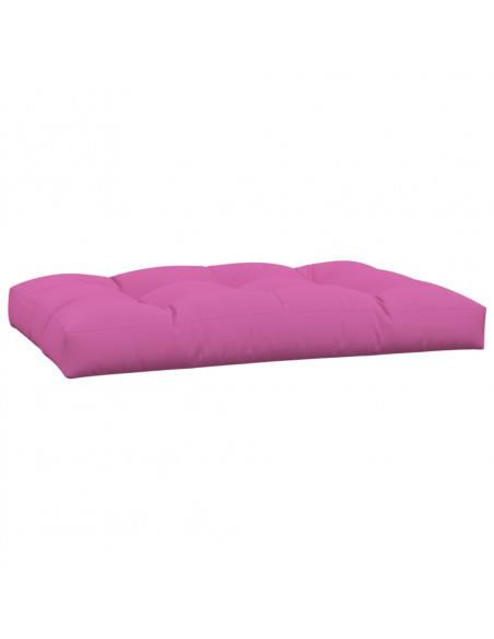 Cuscini per Pallet 5 pz Rosa in Tessuto