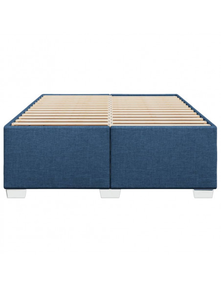 Giroletto Blu 160x200 cm in Tessuto