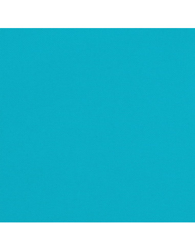 Cuscino per Panca da Giardino Turchese 120x50x7 cm in Tessuto