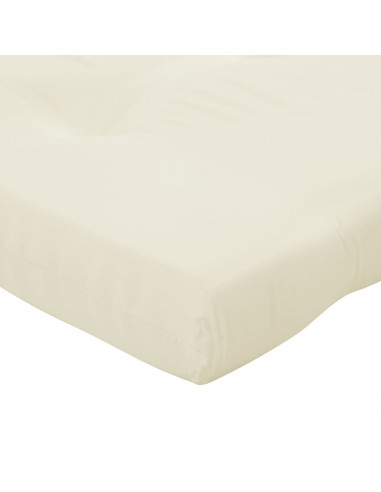 Cuscini per Sedia Adirondack 2 pz Crema in Tessuto Oxford