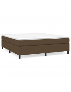 Giroletto Marrone Scuro 160x200 cm in Tessuto 2