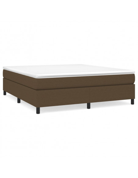 Giroletto Marrone Scuro 160x200 cm in Tessuto